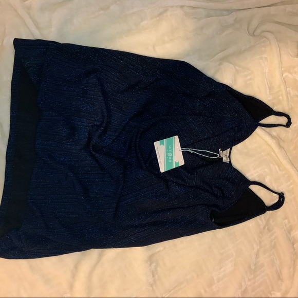 *NWT* Sparkly Cowl Neck Top - Picture 2 of 4